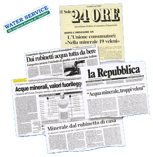 Rasegna Stampa Water Service 